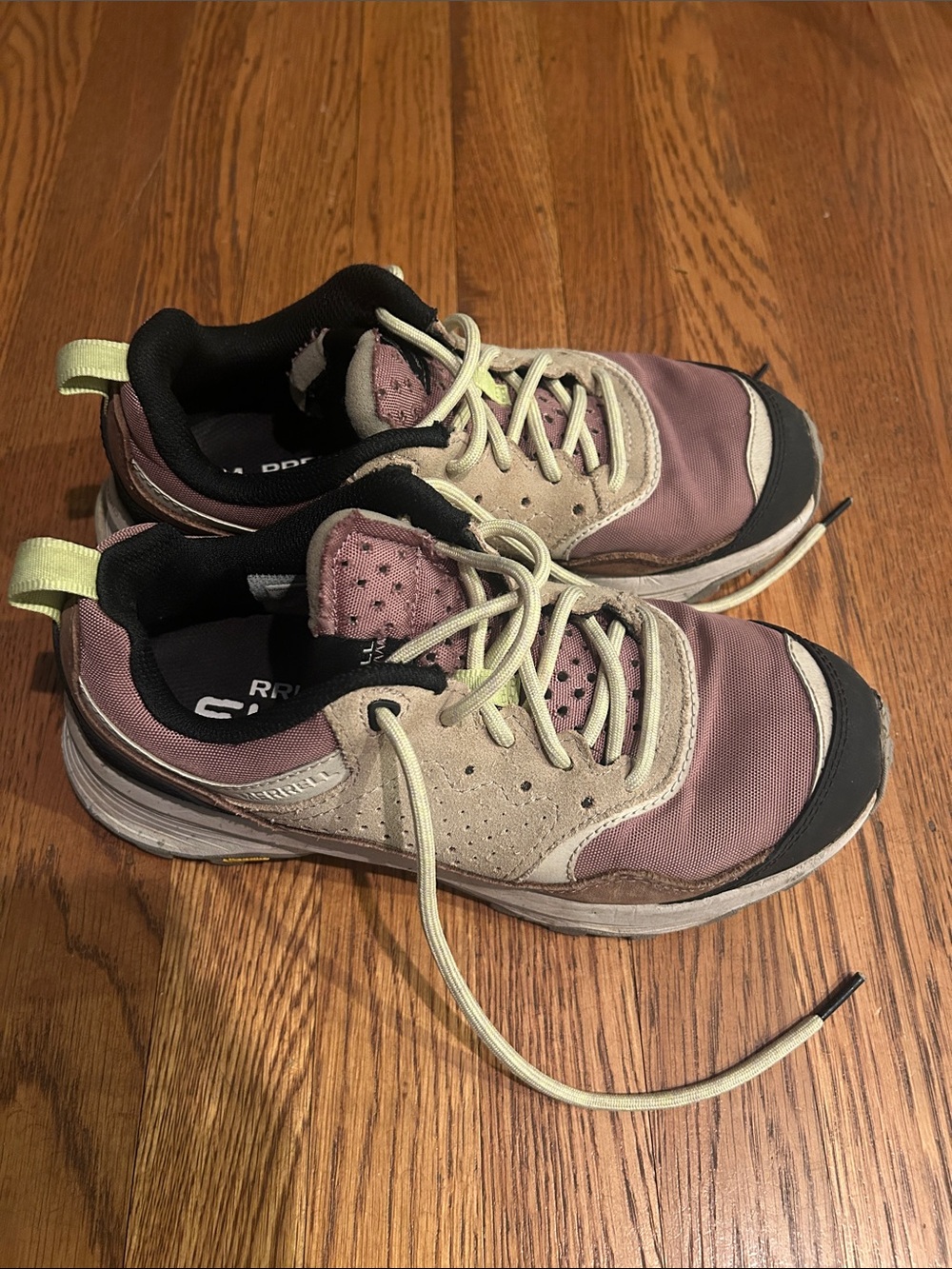 Merrill Women’s floatpro Casual Lace-Up Walking Shoes - Pink/Cream
